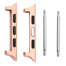 Watch Band Adapter For Apple Watch 4 Strap Connector 44mm Rose Gold