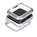 38MM Apple Watch Case, Magnetic Adsorption Technology Frame, Built-in Magnets Support, Protective Watch Case for iWatch Series 3, 2 (Silver, 38MM)