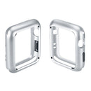 38MM Apple Watch Case, Magnetic Adsorption Technology Frame, Built-in Magnets Support, Protective Watch Case for iWatch Series 3, 2 (Silver, 38MM)