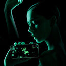 Tempered Glass Phone Fluorescent Gardenia Case For IPhone IPhone8