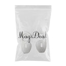 1 Pair Silicone Ear Tips Headphone Cover For Jabra Boost White