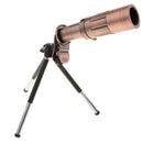 20X Zoom Camera Lens Kit Clip-On Phone Telephoto External Lens Tripod Red