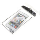 Universal Waterproof Phone Pouch Underwater Protective Dry Bag Black