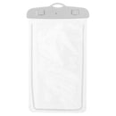 Universal Waterproof Phone Pouch Underwater Protective Dry Bag White