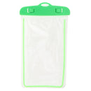 Universal Waterproof Phone Pouch Underwater Protective Dry Bag Green