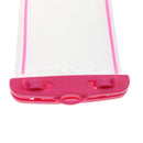 Universal Waterproof Phone Pouch Underwater Protective Dry Bag Rose Red