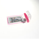 Universal Waterproof Phone Pouch Underwater Protective Dry Bag Rose Red