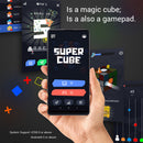 3X3X3 Magnetic Magic Cube Speed Cube Twist Puzzle Ultra-Smooth - App Remote Control Educational IQ Toy Gift for Kids Children