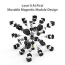 3X3X3 Magnetic Magic Cube Speed Cube Twist Puzzle Ultra-Smooth - App Remote Control Educational IQ Toy Gift for Kids Children