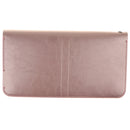 Premium Leather Zipper Wallet Multi-Functional Handbag Rose Gold
