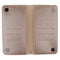 Premium Leather Zipper Wallet Multi-Functional Handbag Champagne