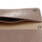 Premium Leather Zipper Wallet Multi-Functional Handbag Champagne
