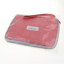 Travel Storage Bag Electronics USB Charger Case Data Cable Organizer Pink