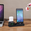 3 In 1 Silicone Charger Stand Charging Dock For Apple Watch