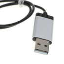 Aux 3.5mm Blutooth Wireless For PC Audio Bluetooth Receiver Adapter Silver