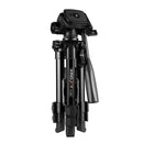 360 Degree Complete Tripod for Mobile Phone DSLR Camera Camcorder DV Recorder with 3 Section Column Leg 705mm Max Height 3KG Load Capacity