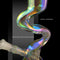 30CM Height Beaker Glass Joint Pipes Bubblers for Smoking Recycler T obacco Water H ookah Pen