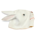 Rabbit Mask Creepy Animal Halloween Costume Theater Prop Party Cosplay  Deluxe Latex