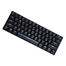Maibenben DMK01 61 Keys bluetooth 3.0 USB 2.0 Dual Mode Red Switch RGB Mechanical Gaming Keyboard