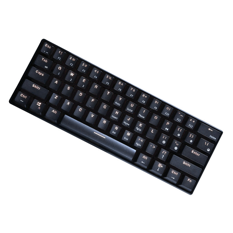 Maibenben DMK01 61 Keys bluetooth 3.0 USB 2.0 Dual Mode Red Switch RGB Mechanical Gaming Keyboard