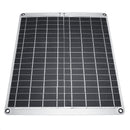 12V/5V 20W Monocrystalline Silicon Solar Panel With Alligator Clip