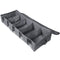 Large Capacity Under Bed Storage Bag with 5 Clear Window for Clothing Shoes Blankets Clothes Storage Bag