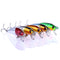 ZANLURE 5pcs/set 8.5cm 6g Minnow Fishing Lure Wobbler Isca Artificial 3D Eye Swim Hard Bait