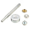 10Set Stainless Steel 3/8 Inch Boat Cover Canopy Fittings Fastener Snap Kit with Tools