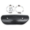 Exhaust Muffler Pipe Heat Shield Protector Cover Heel Guard Stainless Steel Universal