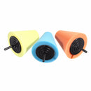 5pcs Burnishing Foam Sponge Polishing Cone Ball Buffing Pad Car Wheel Hub Cleaner Polishing Sponge Set