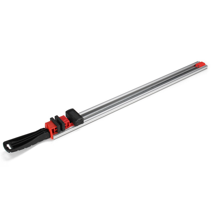 24 Inch Woodworking Cutting Guide Wood Gauge Clamp Aluminum Alloy Grip Straight Edge