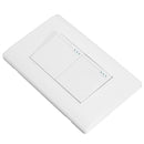 AC 110-250V Durable 118Type Brazil Chile Standard 1/2 Gang Wall Switch Ivory White Light Switch