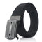 TUSHI 125cm x 3.4cm Punch Free Automatic Quick Release Buckle Tactical Belt Casual Belts