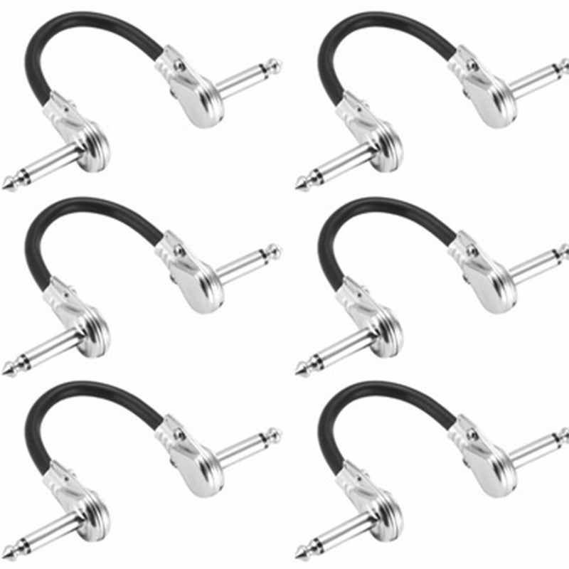 MOSKY MC-01 15cm 6.35 Head Audio Cable Guitar Effect Cable for Mixer Amplifier