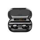Mini Portable Wireless bluetooth 5.0 Earphone LED Display Stereo 4000mAh Power Bank Earbuds Bilateral Call Headphone