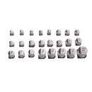 400pcs 1uF-1000uF 24 Values Assorted Kit Electrolytic Capacitor SMD Aluminum Electrolytic Capacitor
