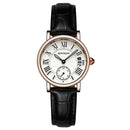 SANDA P206 Leather Women Fashion Style Lady Dress Quartz Watch