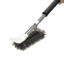 BBQ Grill Brush Scrubber Barbecue Cleaning Tool Stainless Steel Wire Brush Cleaner