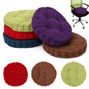 Round Corduroy Chair Pad Cushion Cover Thicker Patio Car Office Seat Sofa Tatami Mat