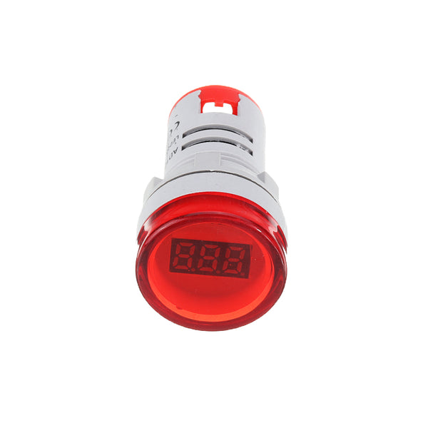 AD16-22DSV 22mm Mini Digital Display AC Frequency HZ Meter Head 60-500V Universal Indicator Lamp Aperture