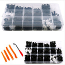 435Pcs Bumper Screws Nut Fasteners Clips Plastic Rivets Trim Assortment Kit For Car Body Interior Fender