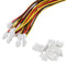 Excellway 20Pcs Mini Micro JST 2.0 PH 3 Pin Connector Plug With 30cm Wires Cables