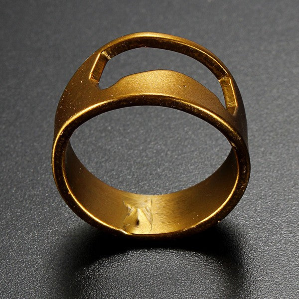 Stainless Steel Finger Ring Ring Shape Beer Bottle Opener for Beer Bar Tool