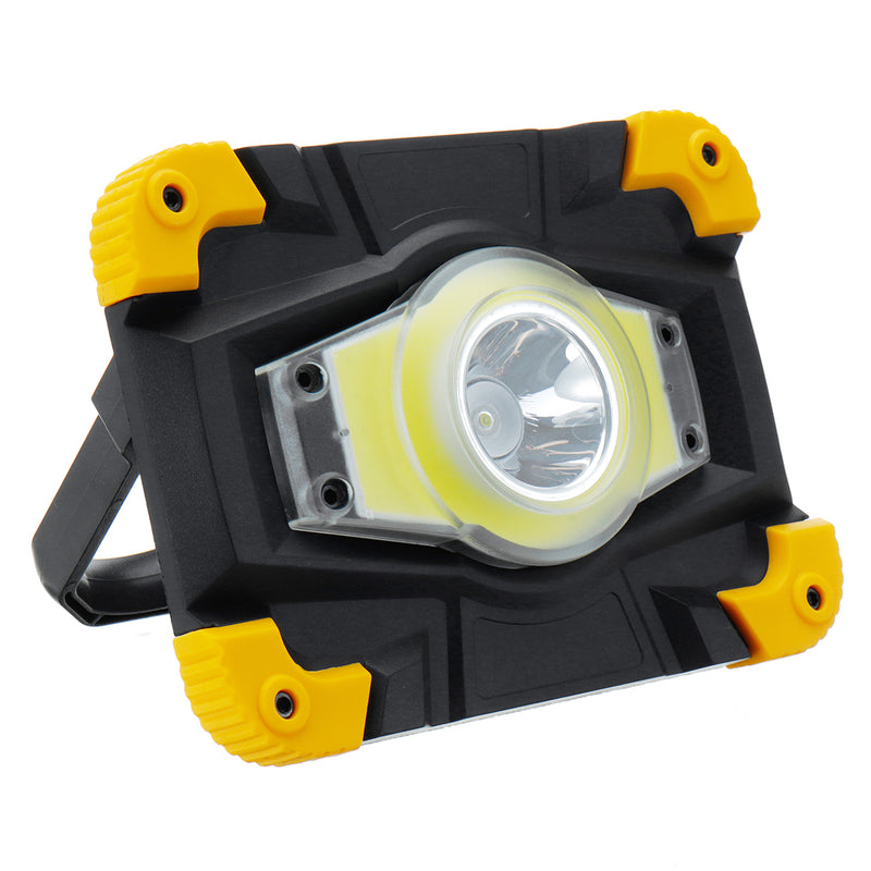 50W COB LED USB Work Light Spotlight Waterproof 4 Modes Flood Lamp Outdoor Camping Emergency Lantern