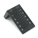 Aluminum Alloy T Type Woodworking Punching Scriber Hole Scribing Gauge Hole Positioning Crossed Gauge Marking Ruler