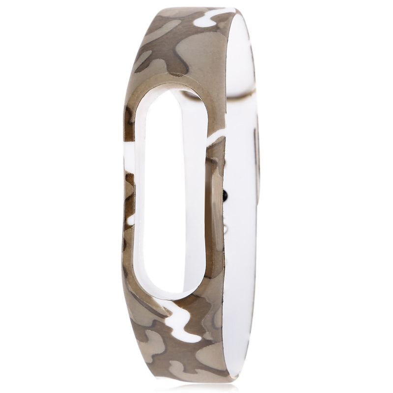 TPU Watch Strap Replacement Silicone Wrist Strap WristBand Bracelet for Xiaomi Miband 2