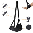 Outdoor Travel Footrest Hammock Flight Leg Feet Pad Airplane Hammock