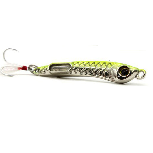 ZANLURE 1PCS 10G 15G Luminous Metal Fishing Lures Bait Sequins Submarine Shore Cast Iron Plate Baits