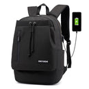 Oxford Backpack with USB Charging Port Student School Bag Fashion Shoulder Bag for Ipad Laptop Bag