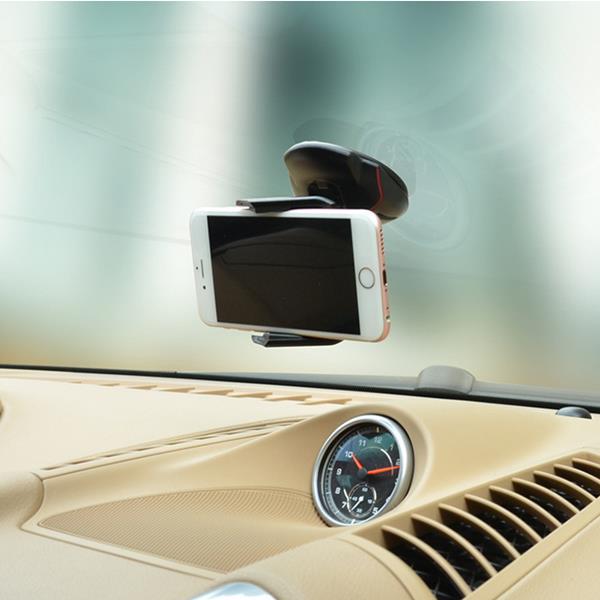 Free Rotation Mouse Shape Sucker Car Dashboard Holder Mount Stand For Less Than 6.5-inch Smartphone